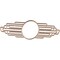 Ekena Millwork Elizabeth Wood Fretwork Pierced Ceiling Medallion, Alder, 26"W x 13"H x 7 1/8"IW x 12 3/8"IH x 1/4"T CMWP26X13X0250EBAL - alternate 3
